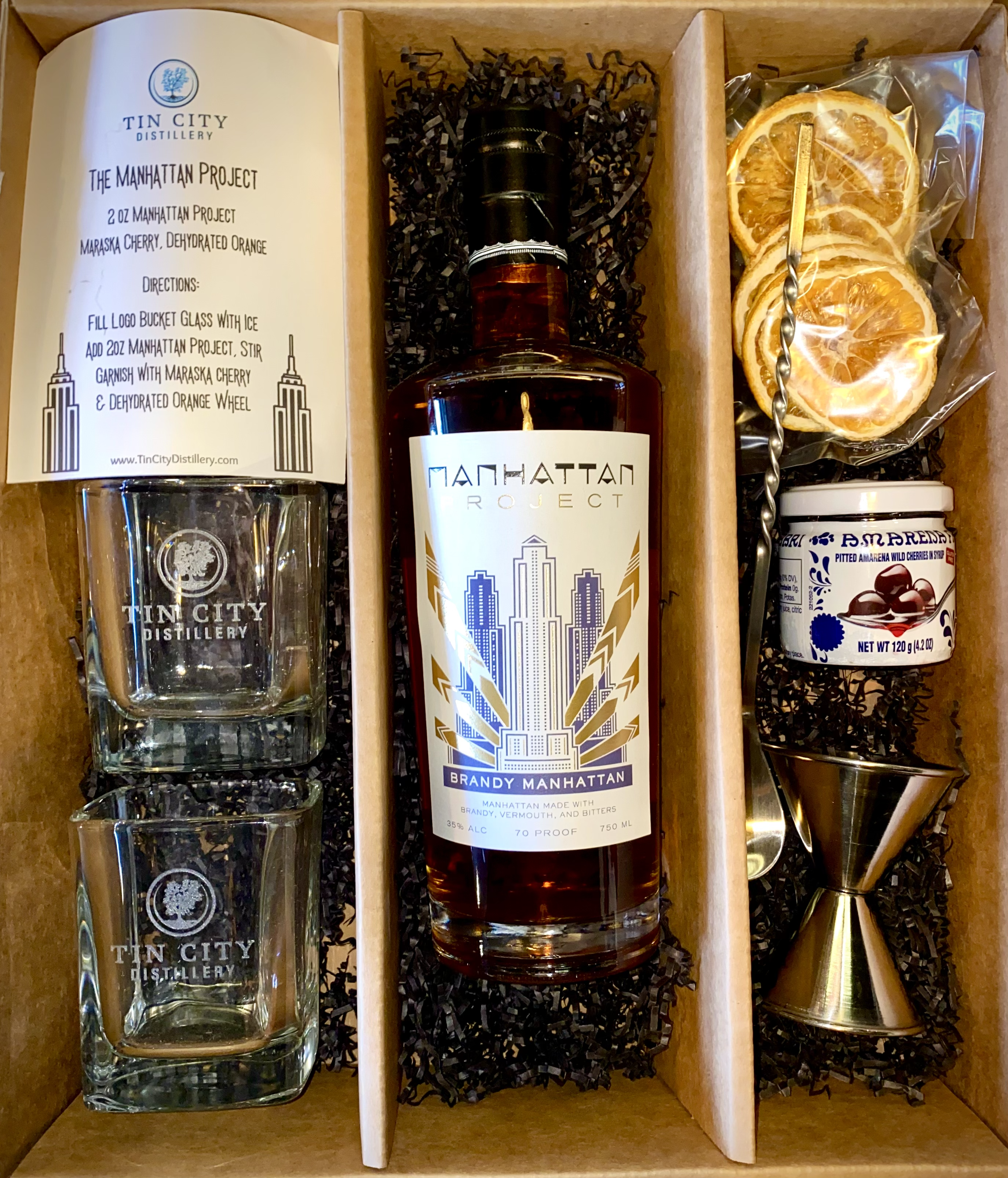 The Manhattan Project Cocktail Kit